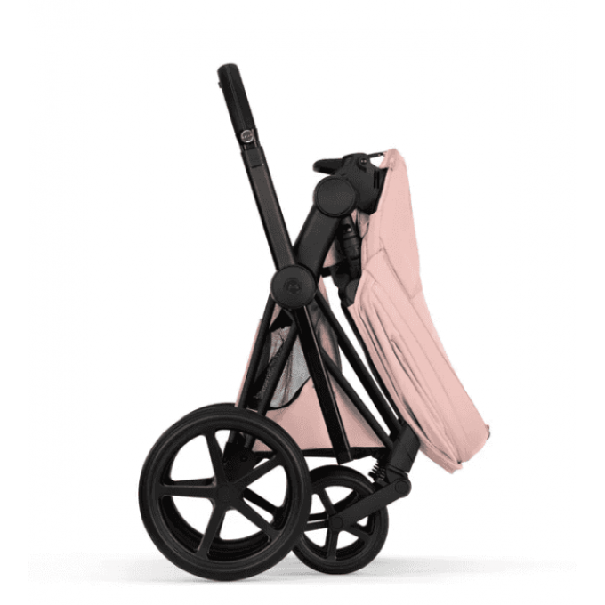 Cybex Priam Style Collection 5.0 коляска 2 в 1 Peach Pink шасі Matt Black