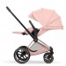 Cybex Priam Style Collection 5.0 коляска 2 в 1 Peach Pink шасі Rosegold