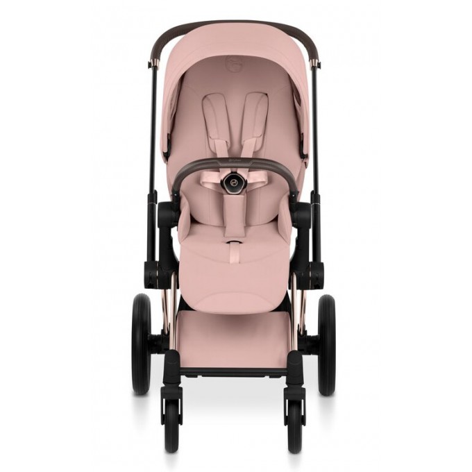 Cybex Priam Style Collection 5.0 коляска 2 в 1 Peach Pink шасі Rosegold