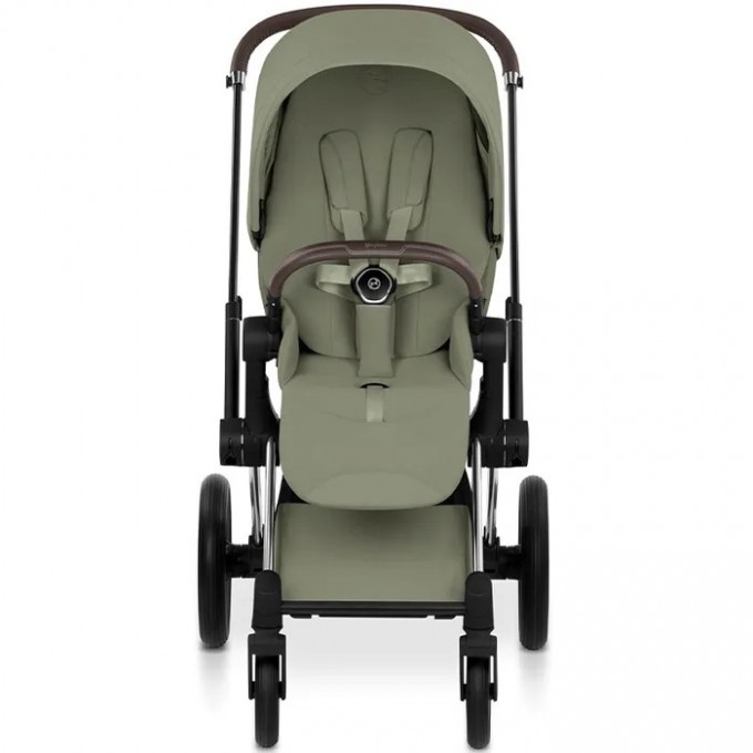 Коляска Cybex Priam Style Collection 5.0 Sage Green шасі Chrome 
