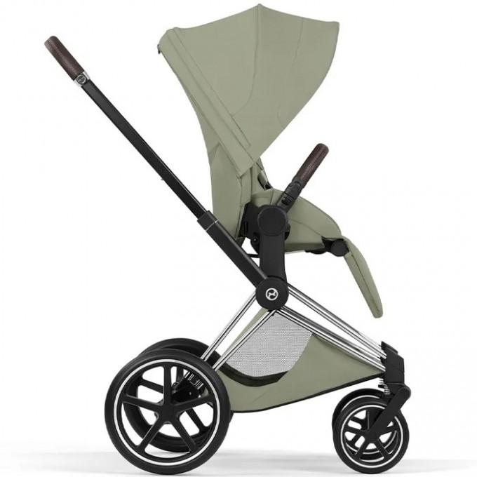 Коляска Cybex Priam Style Collection 5.0 Sage Green шасі Chrome 