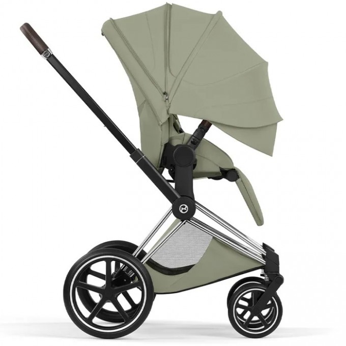 Коляска Cybex Priam Style Collection 5.0 Sage Green шасі Chrome 