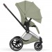 Коляска Cybex Priam Style Collection 5.0 Sage Green шасі Chrome 