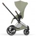 Коляска Cybex Priam Style Collection 5.0 Sage Green шасі Chrome 