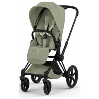 Коляска Cybex Priam Style Collection Sage Green шасі Matt Black 5.0