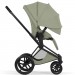 Cybex Priam Style Collection 5.0 коляска 2 в 1 Sage Green шасі Chrome