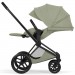 Cybex Priam Style Collection 5.0 коляска 2 в 1 Sage Green шасі Chrome