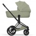Cybex Priam Style Collection 5.0 коляска 2 в 1 Sage Green шасі Chrome