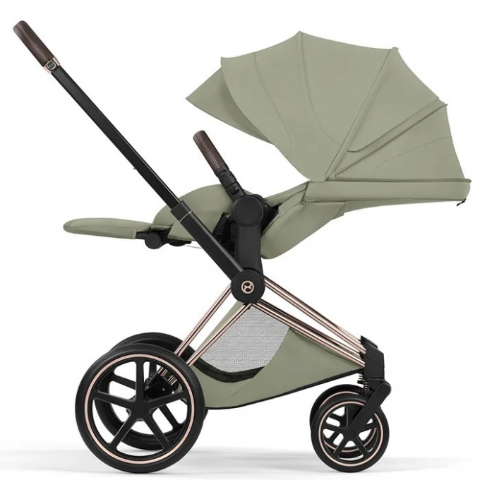Cybex Priam Style Collection 5.0 коляска 2 в 1 Sage Green шасі Rosegold