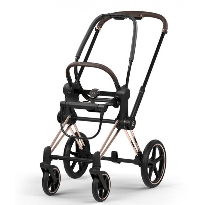 Cybex Priam 5.0 stroller 2 in 1 Sepia Black chassis Rosegold