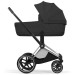 Cybex Priam Style Collection 5.0  коляска 2 в 1 Sepia Black шасси Chrome