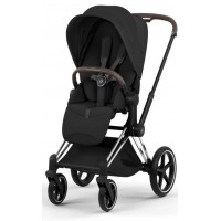 Коляска Cybex Priam Style Collection Sepia Black шасі Chrome 5.0