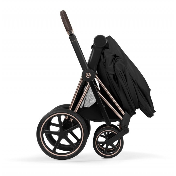Cybex Priam Style Collection 5.0  коляска 2 в 1 Sepia Black шасси Chrome