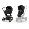 Cybex Priam 5.0 stroller 2 in 1 Sepia Black chassis Rosegold