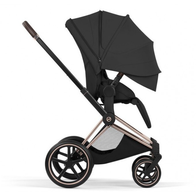 Cybex Priam 5.0 stroller 2 in 1 Sepia Black chassis Rosegold