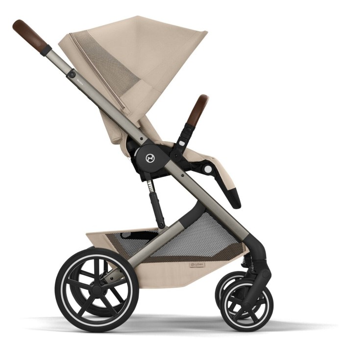 Візок Balios S Lux TPE Almond Beige (з бампером)