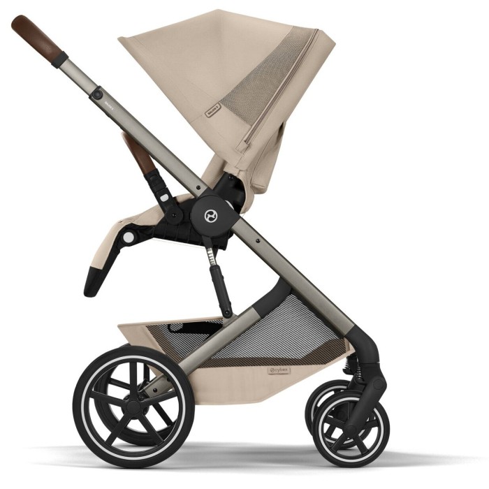 Візок Balios S Lux TPE Almond Beige (з бампером)
