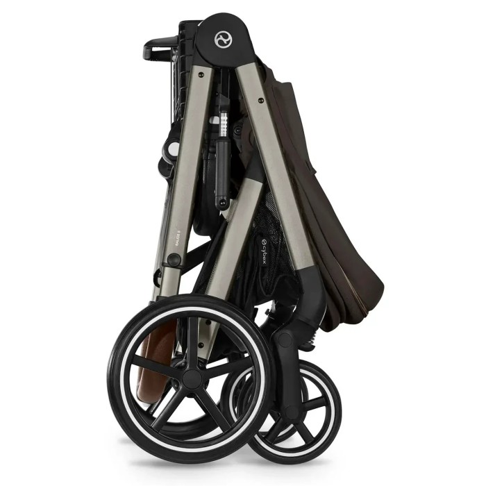 Stroller Cybex Balios S Lux Taupe 2 in 1 Chocolate Brown