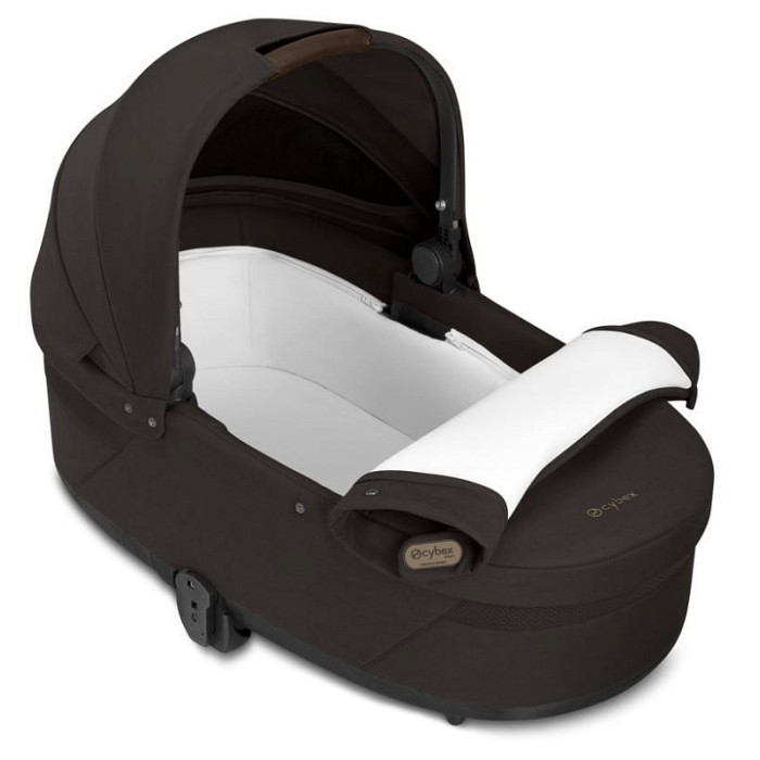 Stroller Cybex Balios S Lux Taupe 2 in 1 Seashell Beige carrycot Chocolate Brown
