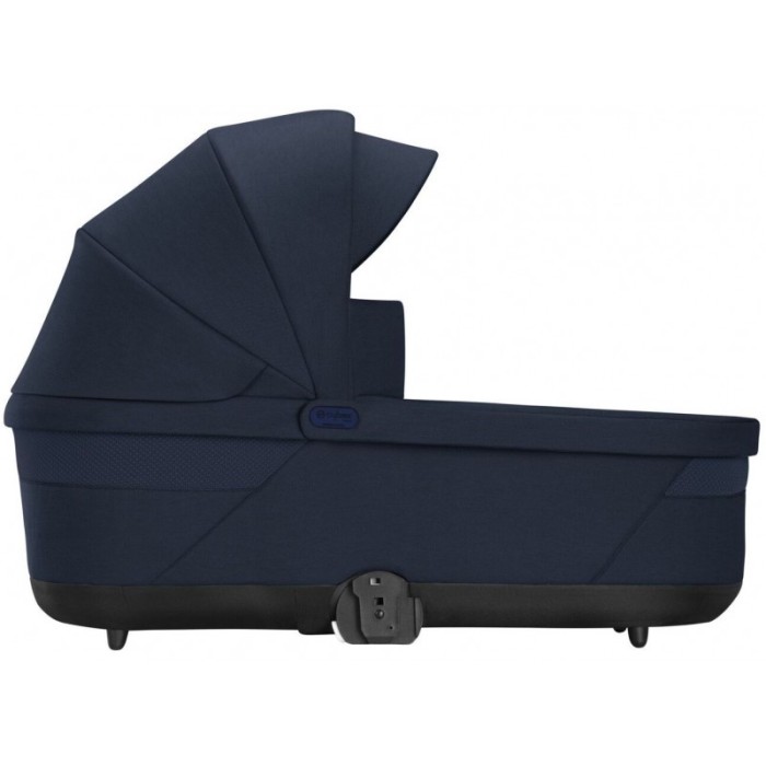 Cybex Balios S Lux SLV Stone Grey carrycot Ocean Blue stroller 2 in 1