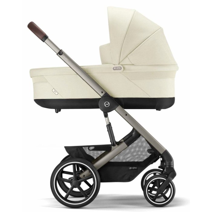 Stroller Cybex Balios S Lux Taupe 2 in 1 Seashell Beige