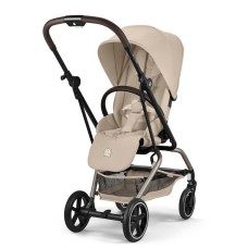Прогулянкова коляска Cybex Eezy S Twist plus 2 almond beige