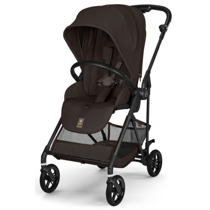 Коляска Cybex Melio 2 в 1 Carbon Chocolate Brown