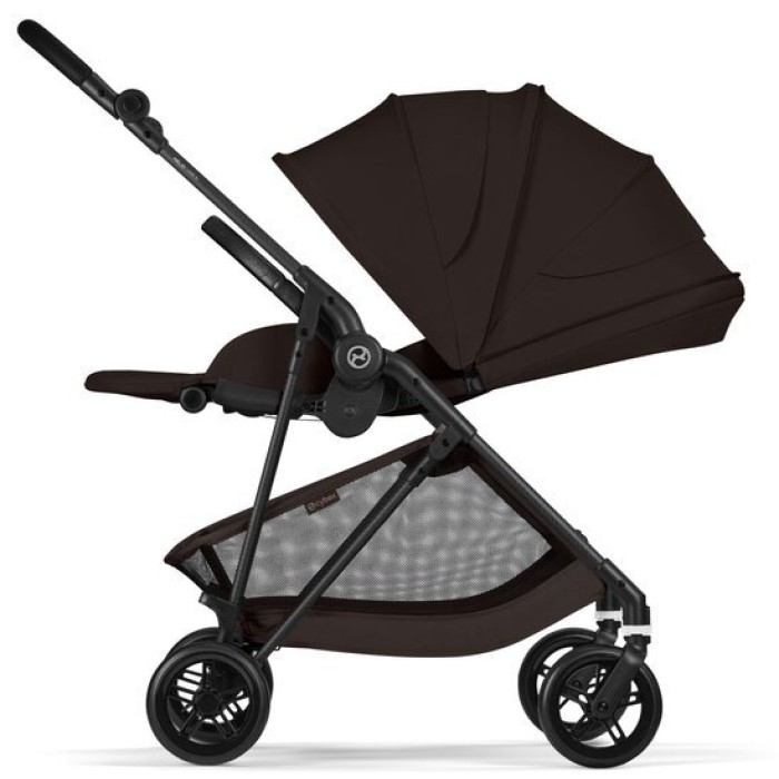 Коляска Cybex Melio 2 в 1 Carbon Chocolate Brown