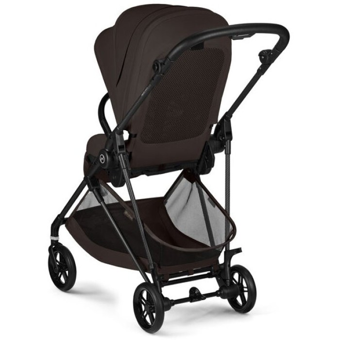 Коляска Cybex Melio 2 в 1 Carbon Chocolate Brown