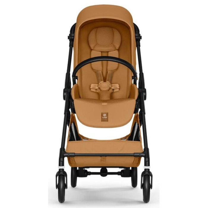 Коляска Cybex Melio 2 в 1 Carbon Cinnamon Yellow