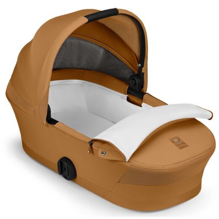 Коляска Cybex Melio 2 в 1 Carbon Cinnamon Yellow