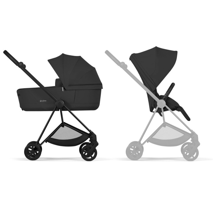 Cybex Mios Comfort 5.0 stroller 2 in 1 Sepia Black chassis Matt Black