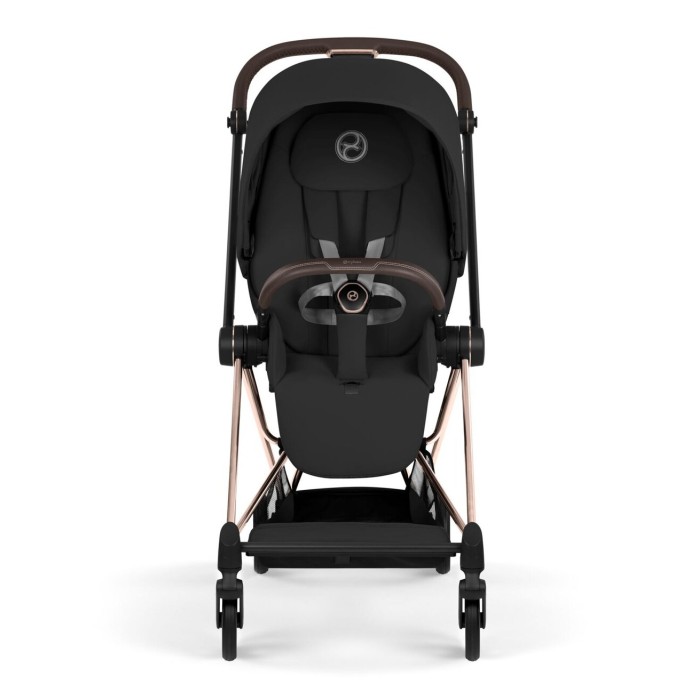 Cybex Mios Comfort 5.0 stroller 2 in 1 Sepia Black chassis Rose Gold