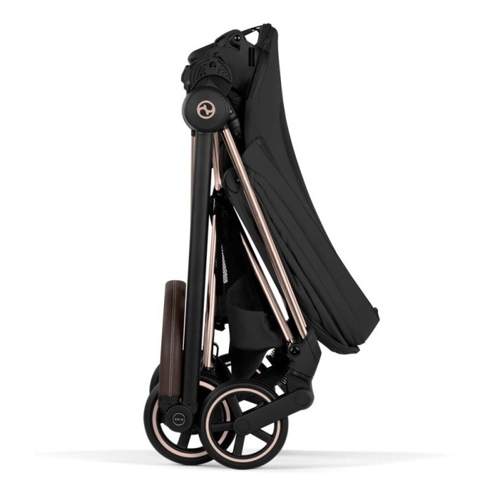 Cybex Mios Comfort 5.0 stroller 2 in 1 Sepia Black chassis Rose Gold