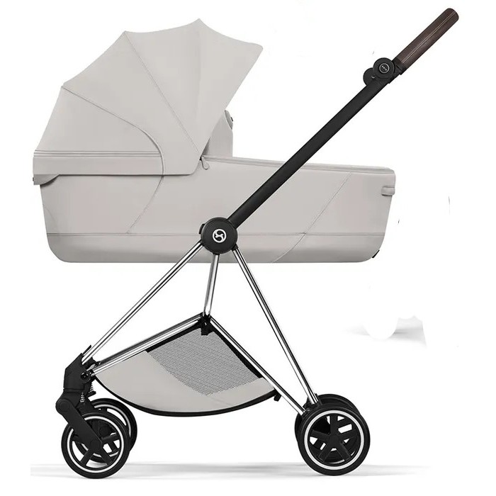 Cybex Mios Style Collection 5.0 stroller 2 in 1 City Grey chassis Chrome