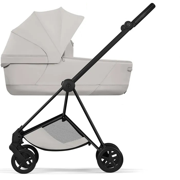 Cybex Mios Style Collection 5.0 stroller 2 in 1 City Grey chassis Matt Black