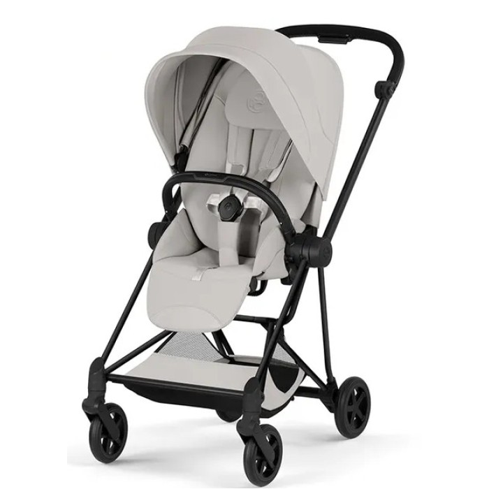 Cybex Mios Style Collection 5.0 stroller 2 in 1 City Grey chassis Matt Black
