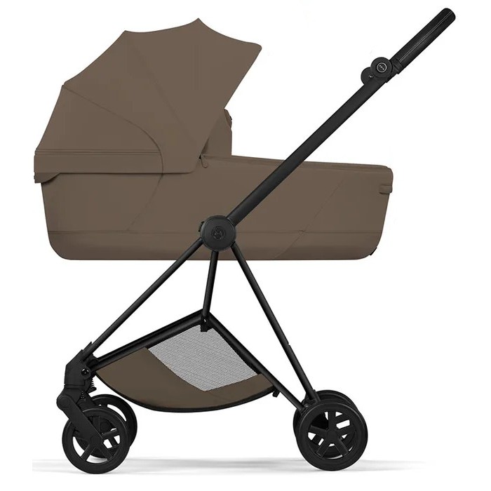 Cybex Mios Style Collection 5.0 stroller 2 in 1 Coconut Brown chassis Matt Black