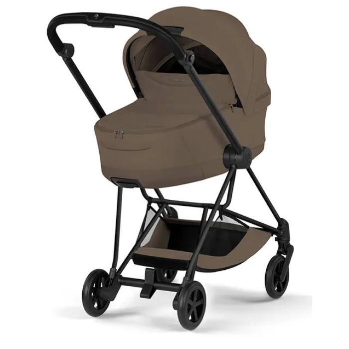 Cybex Mios Style Collection 5.0 stroller 2 in 1 Coconut Brown chassis Matt Black