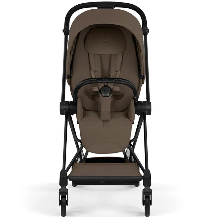 Cybex Mios Style Collection 5.0 stroller 2 in 1 Coconut Brown chassis Matt Black