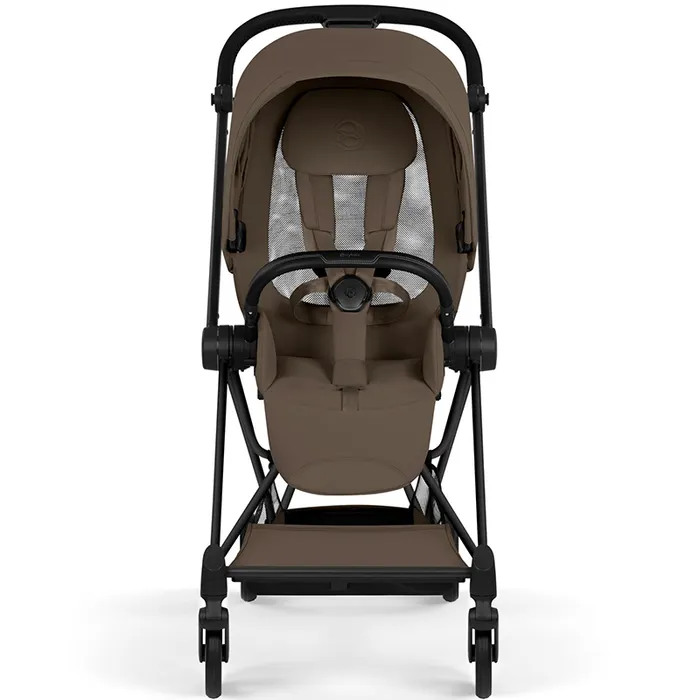 Cybex Mios Style Collection 5.0 stroller 2 in 1 Coconut Brown chassis Matt Black