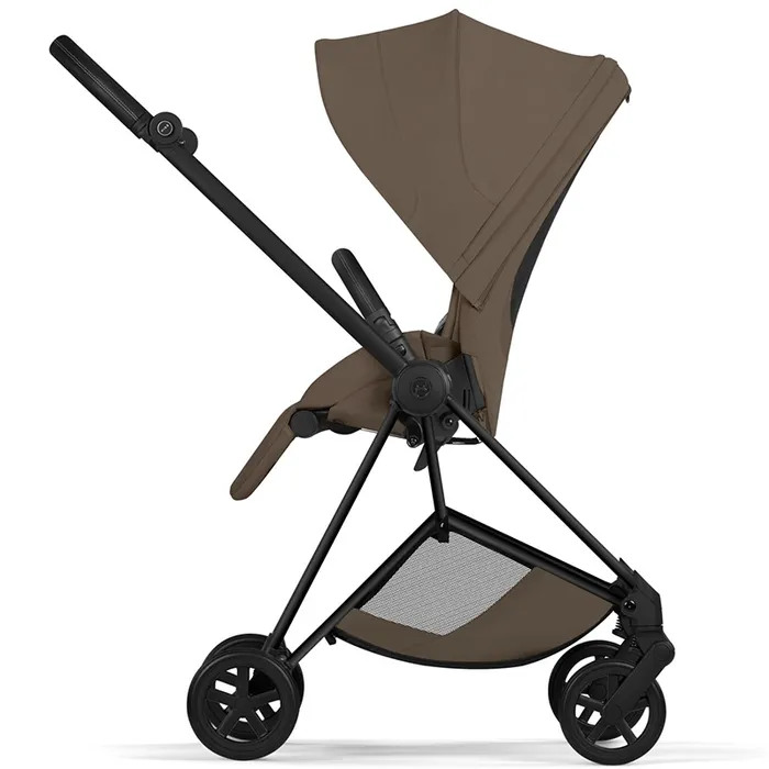 Cybex Mios Style Collection 5.0 stroller 2 in 1 Coconut Brown chassis Matt Black
