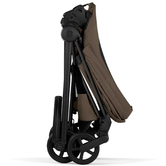 Cybex Mios Style Collection 5.0 stroller 2 in 1 Coconut Brown chassis Matt Black