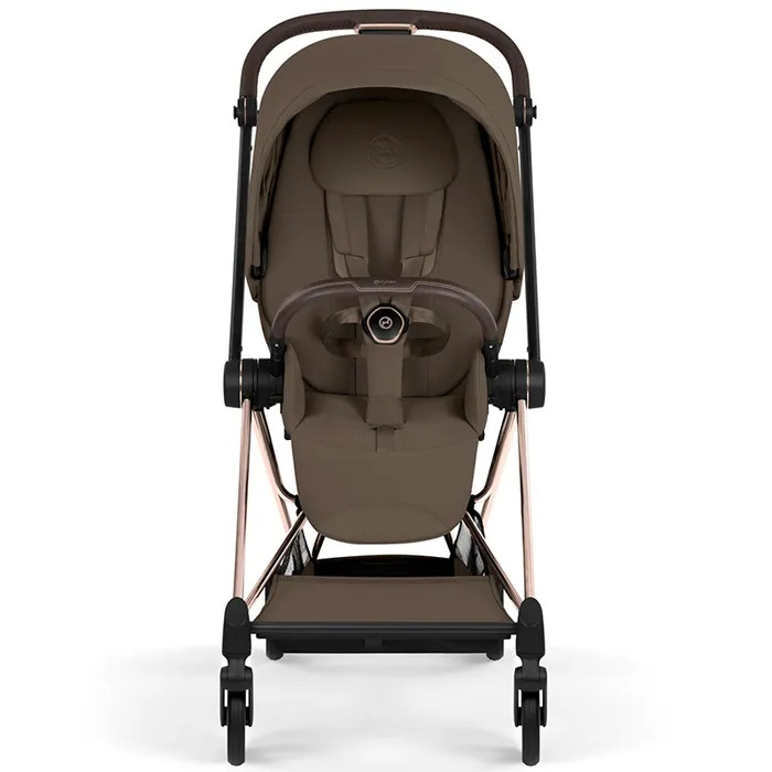 Cybex Mios Style Collection 5.0 stroller 2 in 1 Coconut Brown chassis Rose Gold