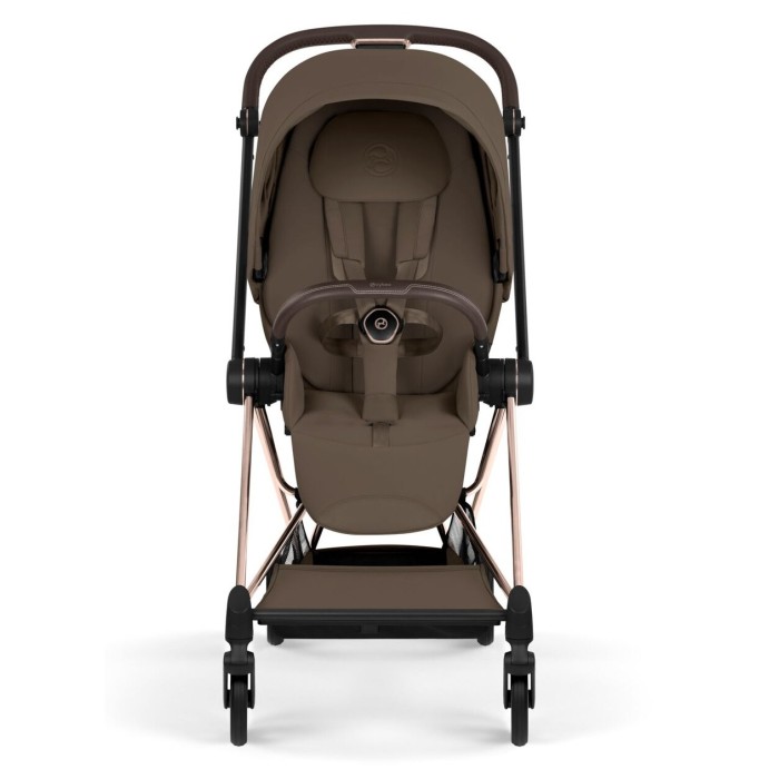 Stroller Cybex Mios Style Collection 5.0 Coconut Brown chassis Rosegold