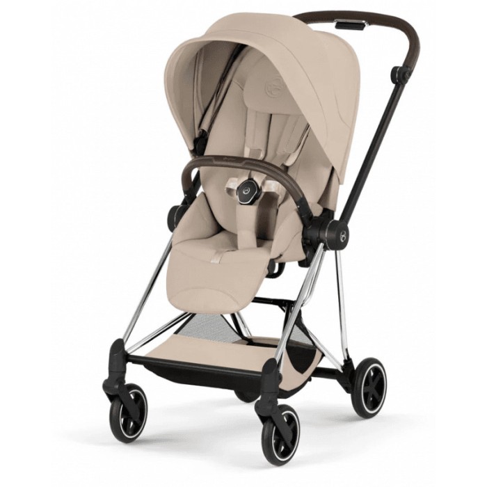 Прогулянкова коляска Cybex Mios Style Collection 5.0 Cozy Beige шасі Chrome