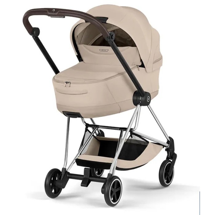 Cybex Mios Style Collection 5.0 stroller 2 in 1 Cozy Beige chassis Chrome