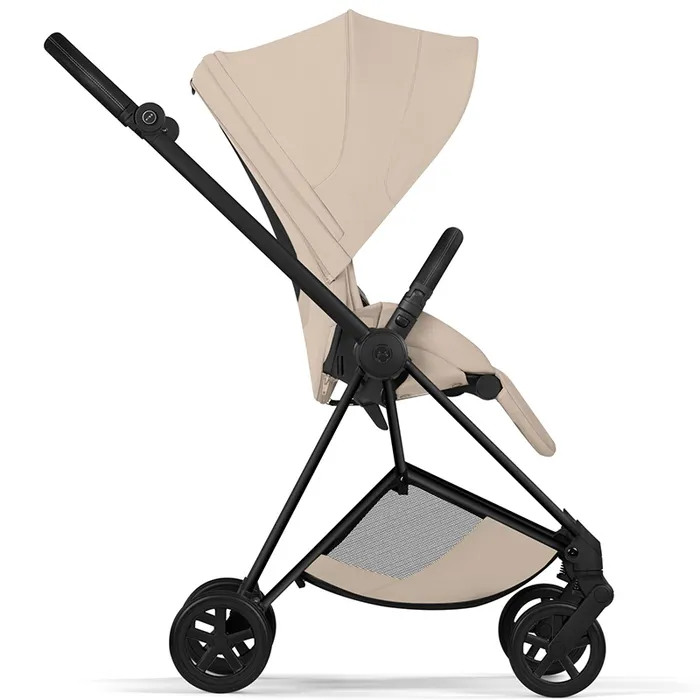 Cybex Mios Style Collection 5.0 stroller 2 in 1 Cozy Beige chassis Matt Black