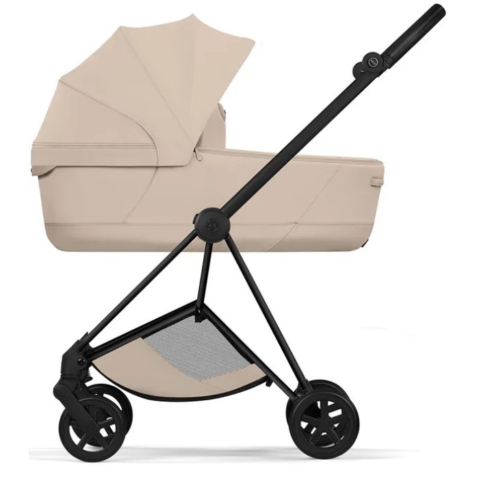 Cybex Mios Style Collection 5.0 stroller 2 in 1 Cozy Beige chassis Matt Black