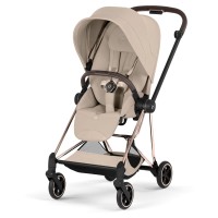 Прогулянкова коляска Cybex Mios Style Collection 5.0 Cozy Beige шасі Rosegold